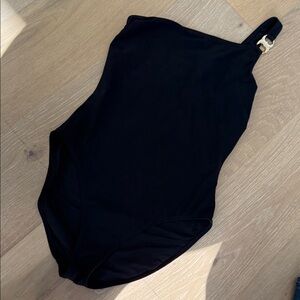 Tory Burch Black womens One-Piece Swim swimsuit Medium